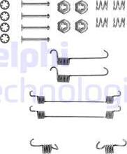 Delphi LY1110 - Kompletni pribor, zavorna celjust parts5.com