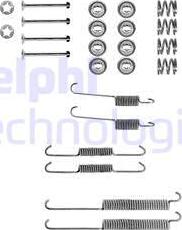 Delphi LY1180 - Tartozékkészlet, fékpofa parts5.com