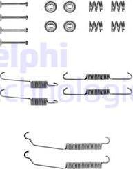 Delphi LY1129 - Accessory Kit, brake shoes parts5.com