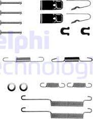 Delphi LY1173 - Zestaw dodatków, szczęki hamulcowe parts5.com