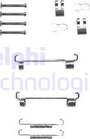 Delphi LY1344 - Accessory Kit, parking brake shoes parts5.com