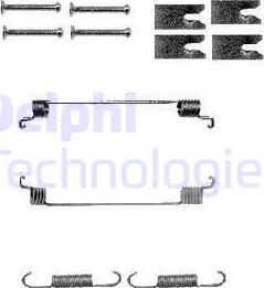 Delphi LY1342 - Set accesorii, sabot de frana parts5.com