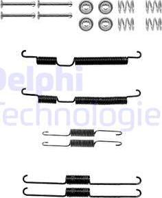 Delphi LY1309 - Accessory Kit, brake shoes parts5.com