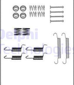 Delphi LY1386 - Set accesorii, saboti frana parcare parts5.com