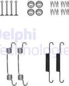 Delphi LY1381 - Accessory Kit, parking brake shoes parts5.com