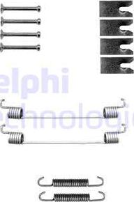 Delphi LY1335 - Set accesorii, sabot de frana parts5.com