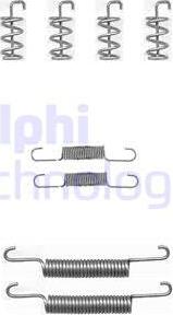 Delphi LY1324 - Set accesorii, saboti frana parcare parts5.com