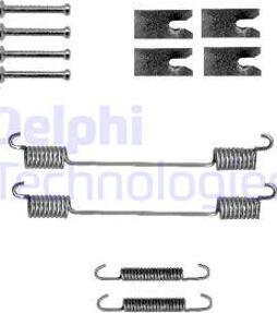 Delphi LY1327 - Set accesorii, sabot de frana parts5.com