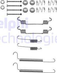 Delphi LY1241 - Komplet pribora, kočne čeljusti parts5.com