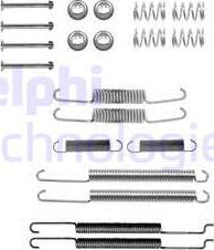 Delphi LY1206 - Accessory Kit, brake shoes parts5.com