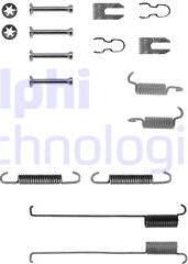 Delphi LY1214 - Accessory Kit, brake shoes parts5.com