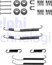 Delphi LY1235 - Σετ βοηθ. εξαρτημάτων, σιαγόνες φρένου parts5.com