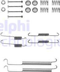 Delphi LY1231 - Tartozékkészlet, fékpofa parts5.com