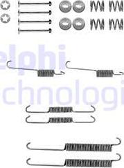 Delphi LY1229 - Σετ βοηθ. εξαρτημάτων, σιαγόνες φρένου parts5.com