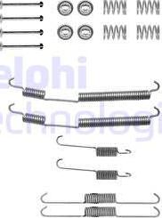 Delphi LY1228 - Kit d'accessoires, mâchoire de frein parts5.com