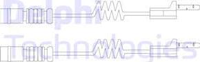 Delphi LZ0144 - Signalni kontakt, trošenje kočione pločice parts5.com