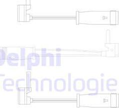 Delphi LZ0163 - Warnkontakt, Bremsbelagverschleiß parts5.com