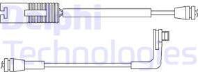 Delphi LZ0179 - Senzor de avertizare,uzura placute de frana parts5.com