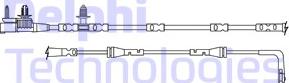 Delphi LZ0314 - Figyelmezető kontaktus, fékbetétkopás parts5.com