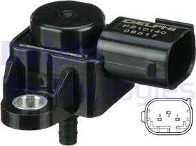 Delphi PS10140 - Sensor, presión colector de admisión parts5.com