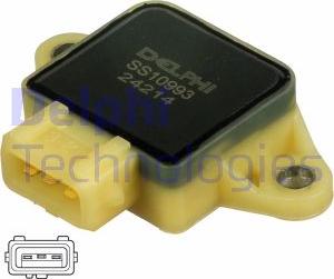 Delphi SS10993-12B1 - Senzor, pozitie clapeta acceleratie parts5.com