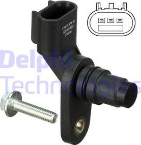 Delphi SS10952 - Senzor,pozitie ax cu came parts5.com