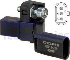 Delphi SS11480 - Generador de impulsos, cigüeñal parts5.com