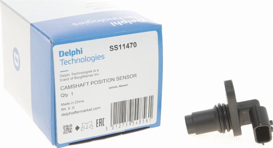 Delphi SS11470 - Senzor, položaj bregastog vratila parts5.com