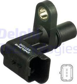 Delphi SS11006 - Senzor, pozicija odmikalne gredi parts5.com