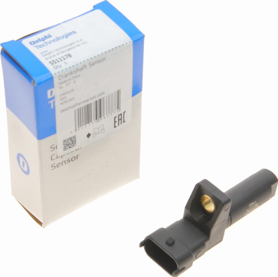 Delphi SS11178 - Sensor, crankshaft pulse parts5.com