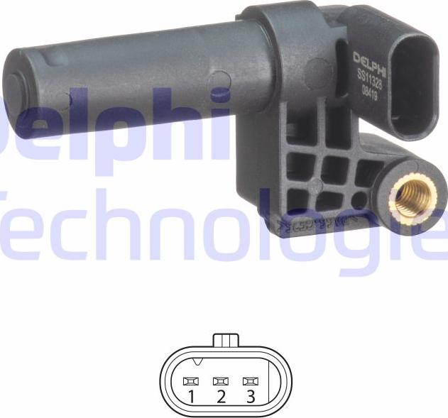 Delphi SS11328 - Senzor impulsuri, arbore cotit parts5.com