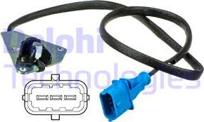 Delphi SS11204 - Sensor, camshaft position parts5.com