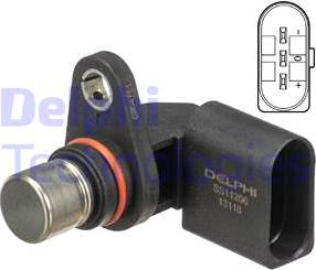 Delphi SS11206 - Sensor, posición arbol de levas parts5.com
