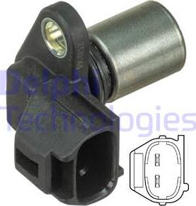 Delphi SS11214 - Sensor, camshaft position parts5.com