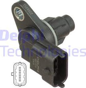 Delphi SS11215 - Sensor, camshaft position parts5.com