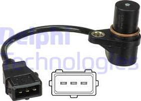 Delphi SS11230 - Generador de impulsos, cigüeñal parts5.com