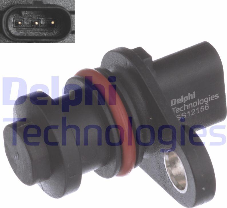 Delphi SS12156-12B1 - Senzor,pozitie ax cu came parts5.com