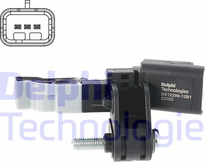 Delphi SS12299-12B1 - Generador de impulsos, cigüeñal parts5.com