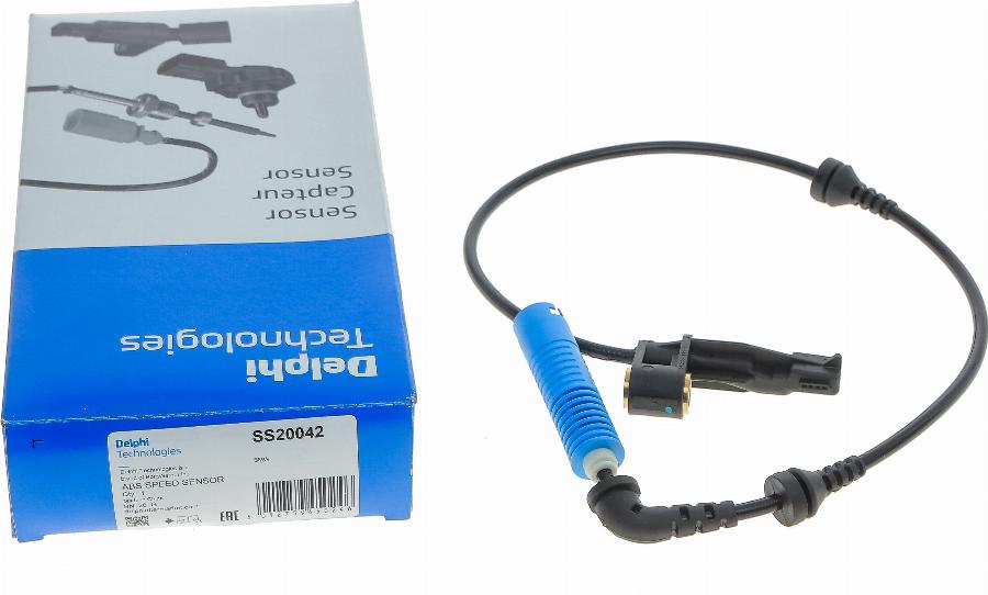 Delphi SS20042 - Sensor, revoluciones de la rueda parts5.com