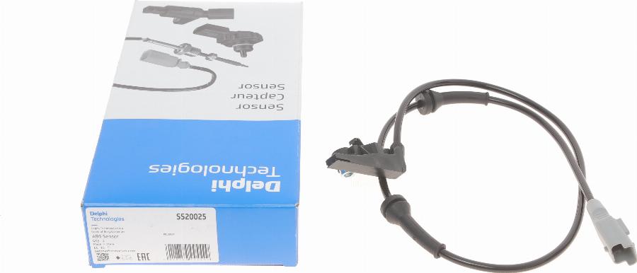 Delphi SS20025 - Sensor, wheel speed parts5.com