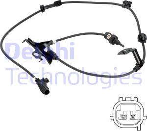 Delphi SS20785 - Tekerlek hız sensörü parts5.com