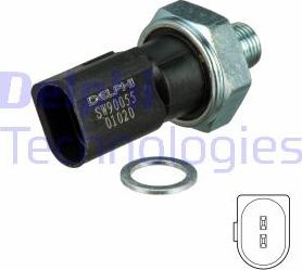 Delphi SW90055 - Snímač tlaku oleja parts5.com