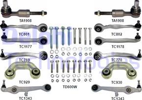 Delphi TC1900KIT - Komplet za popravilo, precno vodilo parts5.com