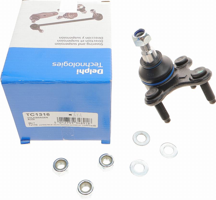 Delphi TC1316 - Rotule de suspension parts5.com