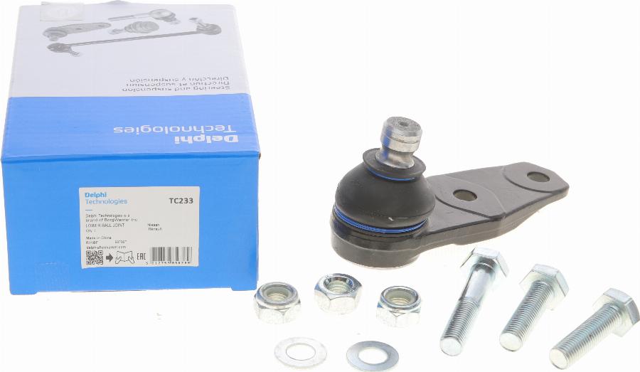 Delphi TC233 - Rotule de suspension parts5.com