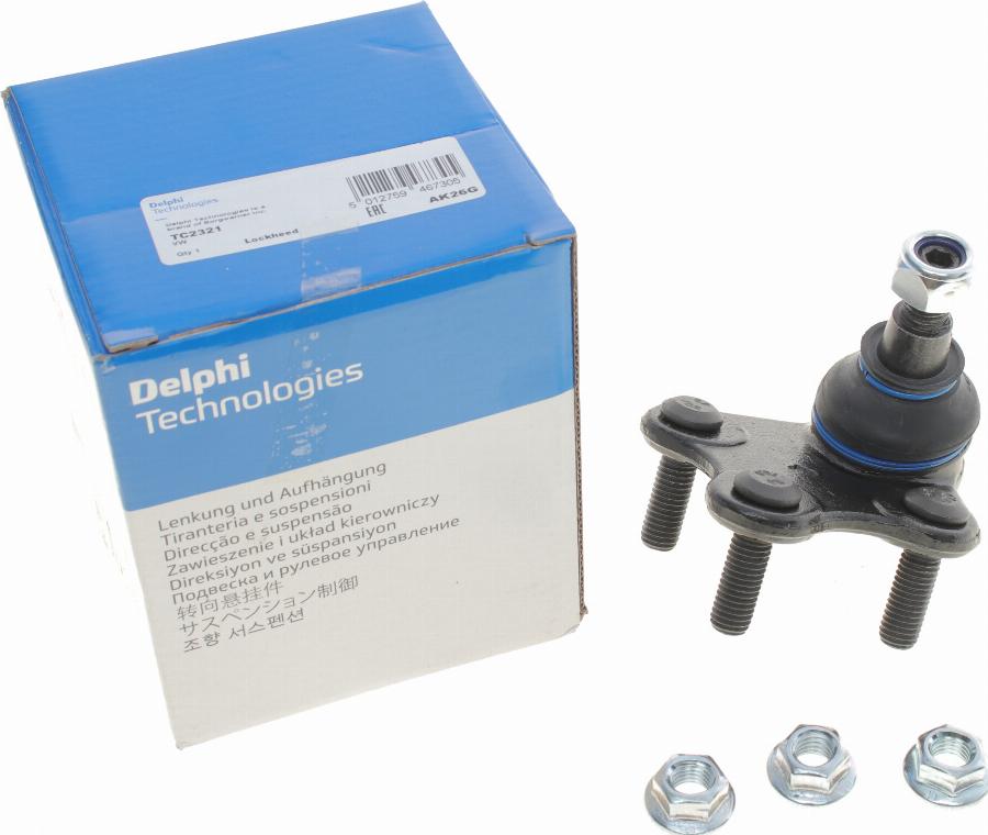 Delphi TC2321 - Rotule de suspension parts5.com