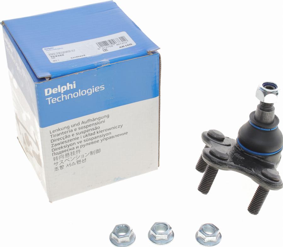 Delphi TC2322 - Шарнири parts5.com