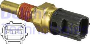 Delphi TS10479 - Senzor,temperatura lichid de racire parts5.com