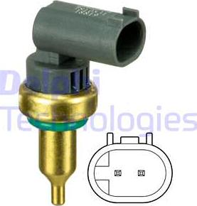 Delphi TS10531 - Sensor, temperatura del refrigerante parts5.com