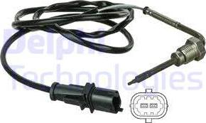 Delphi TS30025 - Sensor, exhaust gas temperature parts5.com